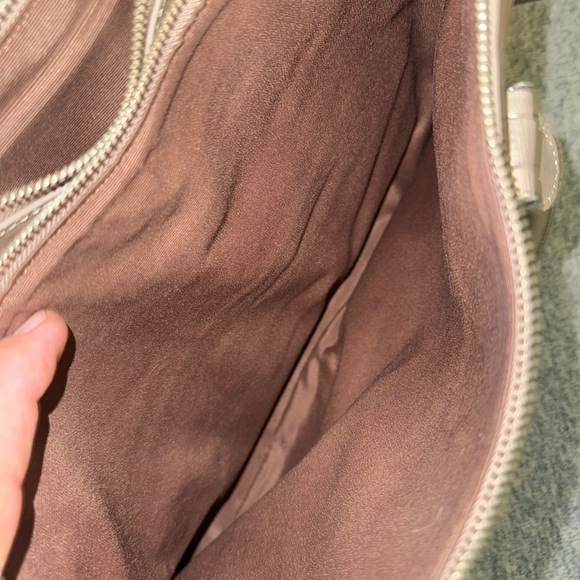 Lauren Ralph Lauren Taupe Women's Satchel - Picture 12 of 12